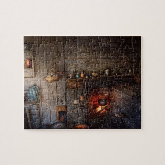Chef - Keuken - Thuis voor de feestdagen Legpuzzel (Horizontaal)