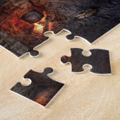 Chef - Keuken - Thuis voor de feestdagen Legpuzzel (Zijkant)
