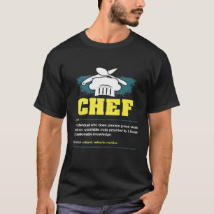 Chef Keuken Werkkleding Restaurant Kantine T-shirt