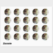 Chef - Keukenbenodigdheden Ronde Sticker (Vel)