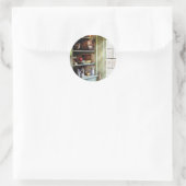 Chef - Keukenbenodigdheden Ronde Sticker (Tas)