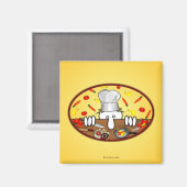 Chef Kilroy Magnet (Voorkant / Achterkant)