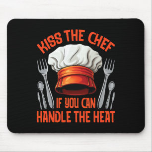 Chef Kiss Kookenthousiast Grillen Roken Muismat