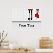 Chef Kitchen Cook Poster (Keuken)