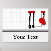 Chef Kitchen Cook Poster (Voorkant)