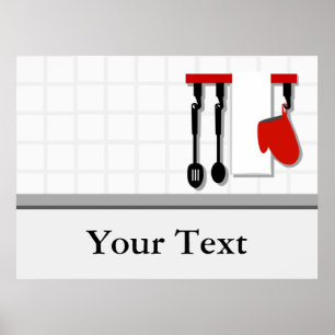 Chef Kitchen Cook Poster