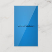 Chef Kitchen Knife en Whisk Visitekaartje (Achterkant)