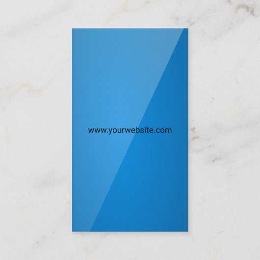 Chef Kitchen Knife en Whisk Visitekaartje (Achterkant)