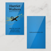 Chef Kitchen Knife en Whisk Visitekaartje (Voorkant / Achterkant)