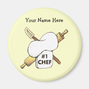 Chef Kitchen Magnet
