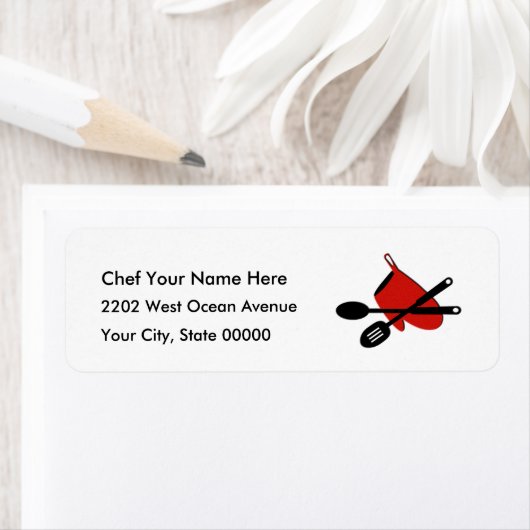 Chef Kitchen Piccon Cook Return Label (Insitu)