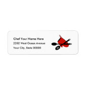 Chef Kitchen Piccon Cook Return Label (Voorkant)