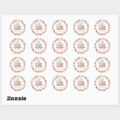 Chef Kitten Bakery Ronde Sticker (Vel)