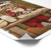 Chef Kitten Making Bread Poster (Hoek)