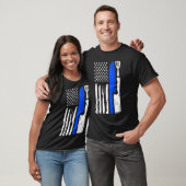 Chef Knife Flag USA Patriotic Cook Flag T-shirt (Unisex)