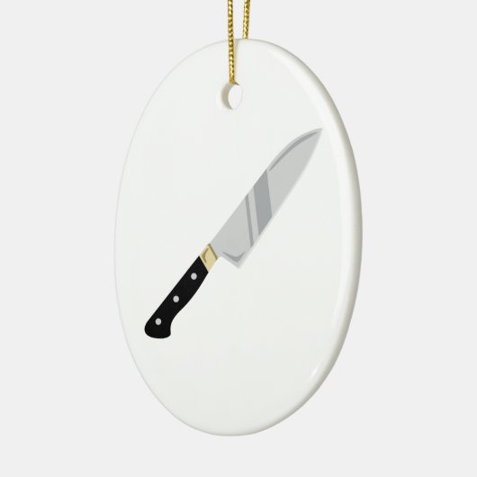 Chef Knife Keramisch Ornament (Links)