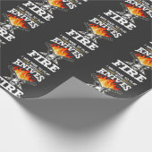 Chef Knife Kooking Gezegde Cadeaupapier (Hoek)