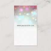 Chef Knife Tool Visitekaartje (Achterkant)