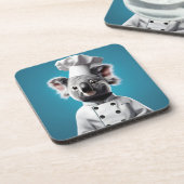 Chef Koala Bier Onderzetter (Linkerzijde)