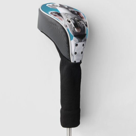 Chef Koala Golfheadcover (Schuin)
