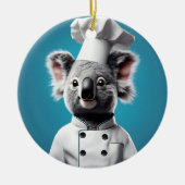 Chef Koala Keramisch Ornament (Voorkant)