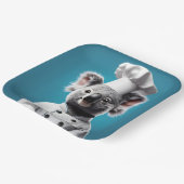 Chef Koala Papieren Bordje (Gebogen)