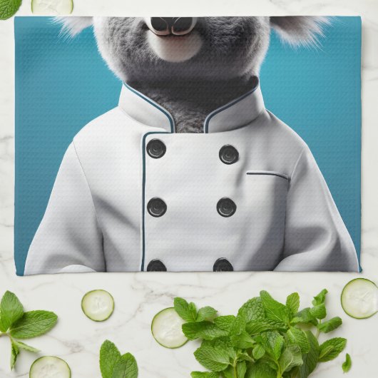 Chef Koala Theedoek (Gevouwen)