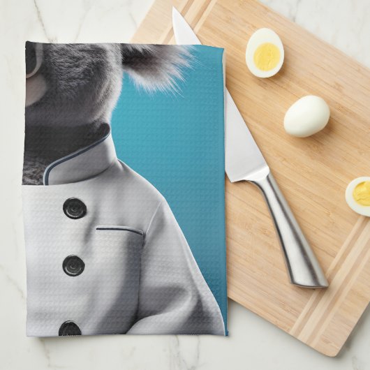 Chef Koala Theedoek (Quarter Fold)