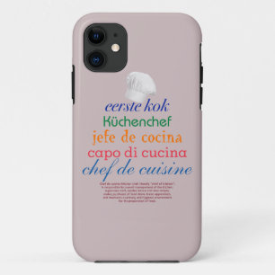 chef-koepel Case-Mate iPhone case