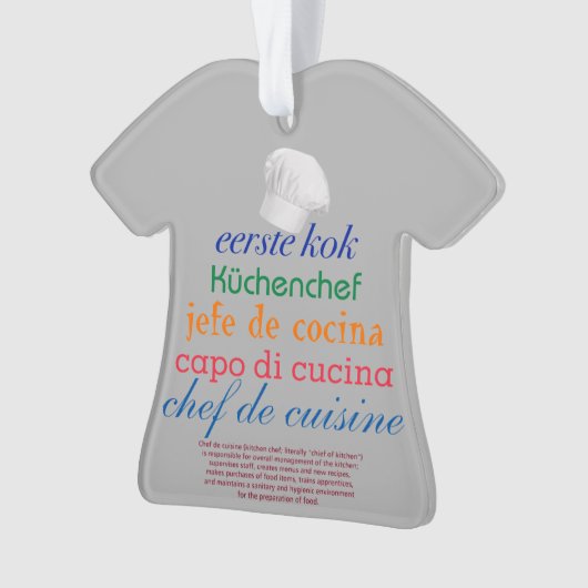 chef-koepel ornament (voorkant)