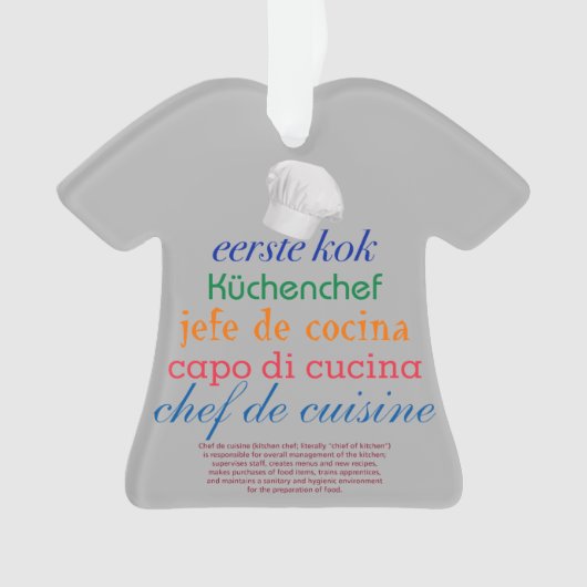 chef-koepel ornament (voorkant)