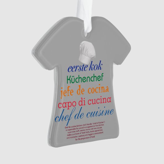 chef-koepel ornament (voorkant)