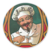 Chef-koffie -  hoofdkeuken keramische knop (Voorkant)