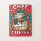 Chef-koffie - hoofdkeuken legpuzzel (Verticaal)