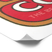 Chef-koffie - hoofdkeuken poster (Hoek)