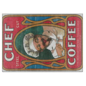 Chef-koffie - hoofdkeuken snijplank (Voorkant)