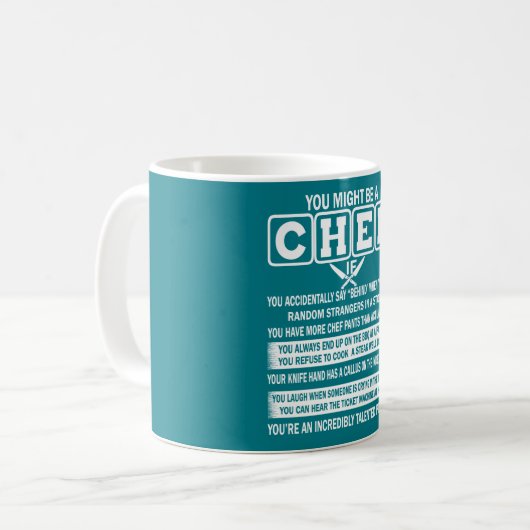 Chef Koffiemok (Voorkant links)