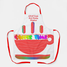 Chef Kok Alleswasser Koffietijd  Schort