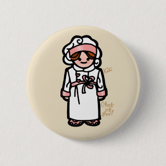 chef-kok-badge. ronde button 5,7 cm