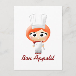 Chef-kok Briefkaart