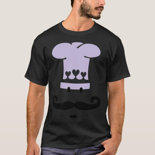 chef-kok cook dinosaur pirate shift t-shirt (Voorkant)