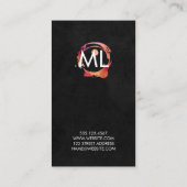 Chef-kok Heden Visitekaartje (Achterkant)