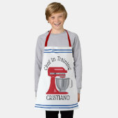 Chef-kok in Training Mixer All-Over Print Schort (Gedragen)