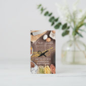 chef-kok | Keukentafel Pasta eieren Visitekaartje (Staand voorkant)