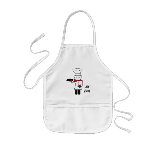 chef-kok, Lil'Chef Kinder Schort (Voorkant)