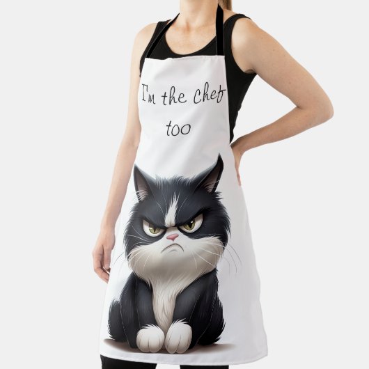 Chef-kok met chef-kok schort (Insitu)