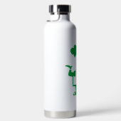 Chef-kok met een kom soep waterfles (Rechts)