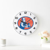 Chef-kok met geldzak Restaurant Finance Grote Klok