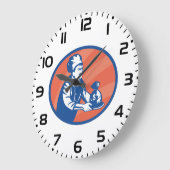 Chef-kok met geldzak Restaurant Finance Grote Klok (Hoek)