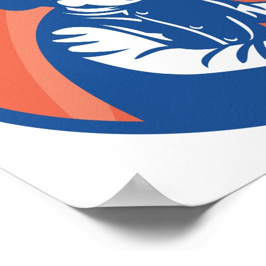 Chef-kok met geldzak Restaurant Finance Poster (Hoek)